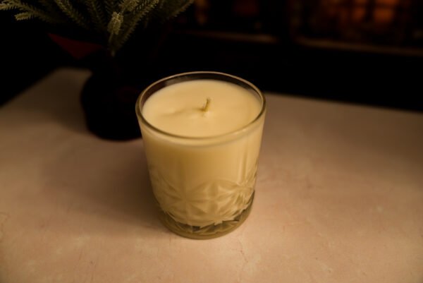 Christmas Snowflake Jar Candle