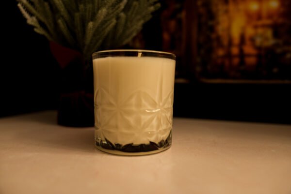 Christmas Snowflake Jar Candle