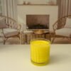 Plaid Pattern "Whiskey on the Rocks" Jar Candle