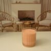 Plaid Pattern "Whiskey on the Rocks" Jar Candle
