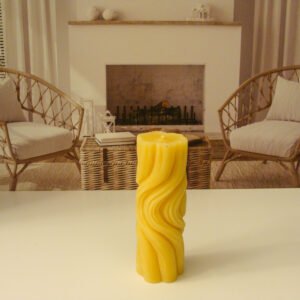 Free Form Pillar Candle