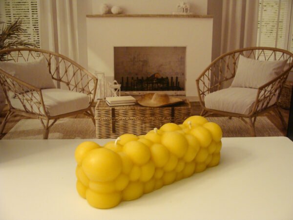 Three Wick Bubble Candle