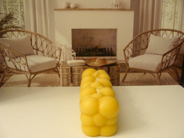 Three Wick Bubble Candle