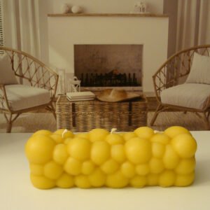 Three Wick Bubble Candle