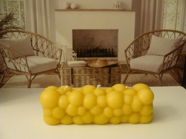 Three Wick Bubble Candle